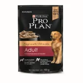 Racao umida Pro Plan Caes Adultos 1+ Frango ao Molho Frente